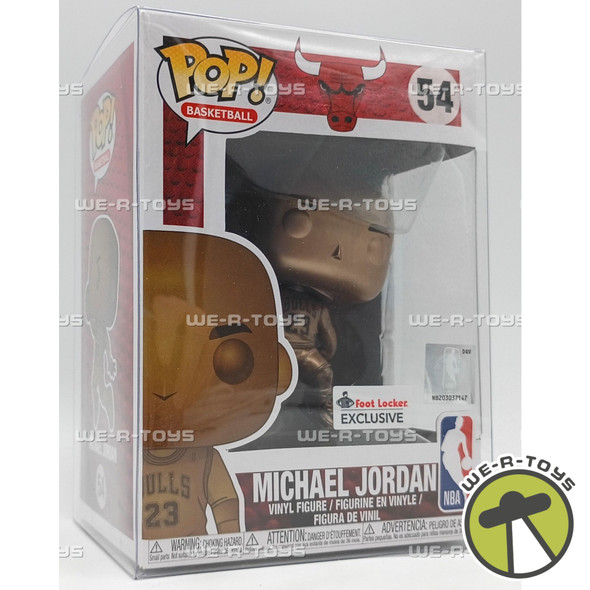 Funko Pop! Basketball 54 NBA Bulls Michael Jordan Bronze Exclusive