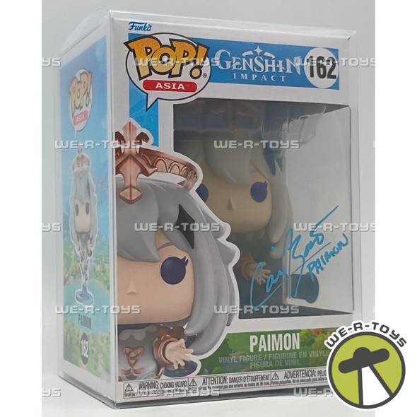 Funko POP! Asia Genshin Impact Paimon Vinyl Figure #162 Signed With Certificate