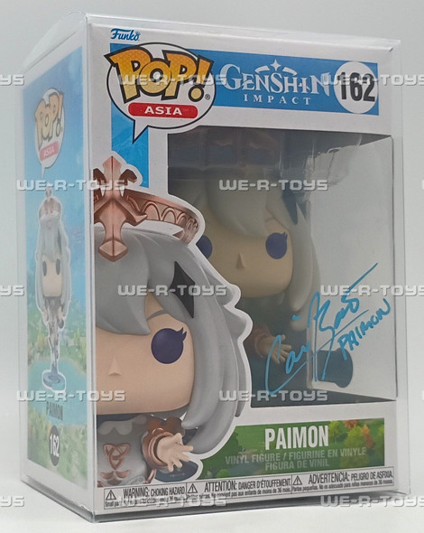Funko POP! Asia Genshin Impact Paimon Vinyl Figure #162 Signed With Certificate
