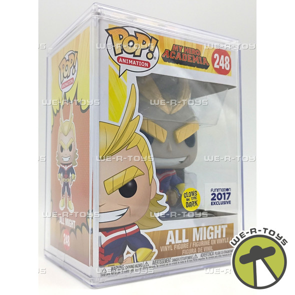 Funko POP! Animation My Hero Academia All Might Glow In Dark 248 Vinyl Figure