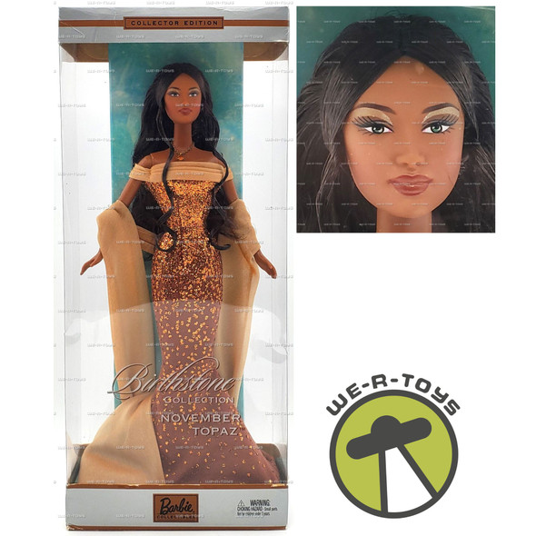 Barbie Birthstone Collection November Topaz Doll 2002 Mattel C0581