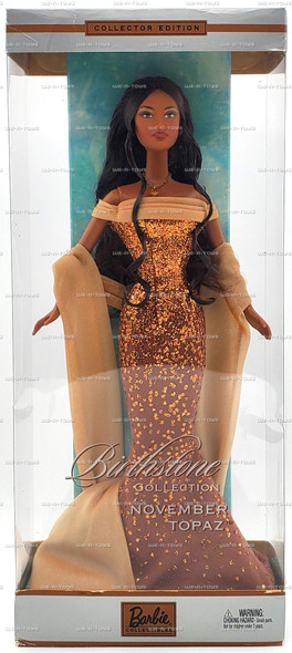 Barbie Birthstone Collection November Topaz Doll 2002 Mattel C0581