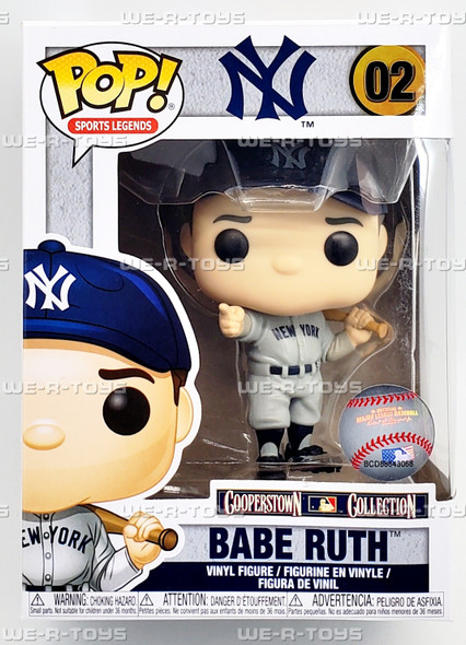 Funko POP Sports Legends NBL Babe Ruth 02 Vinyl Figure
