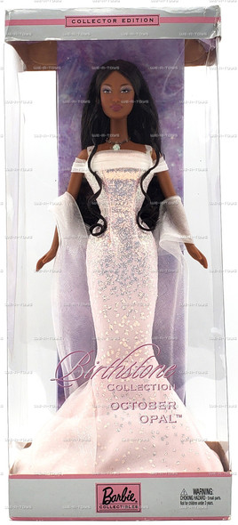 Barbie Birthstone Collection October Opal AA Doll 2002 Mattel C0580