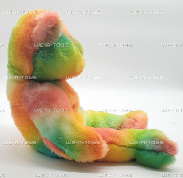 Ty Beanie Buddy Peace the Bear Vivid Plush 1998