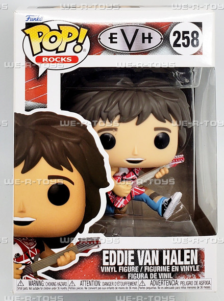 Funko POP Rocks Eddie Van Halen 258 Vinyl Figure