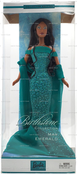 Barbie Birthstone Collection May Emerald AA Doll 2002 Mattel C0575