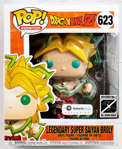 Funko POP Animation Dragon Ball Z Legendary Super Saiyan Broly 623 Vinyl Figure