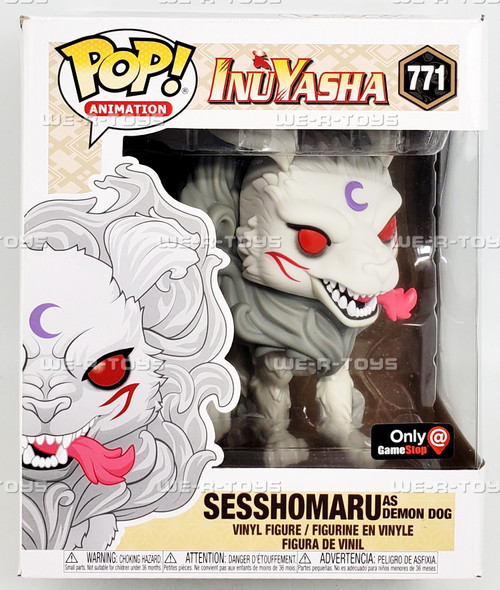 Funko POP Animation Inuyasha Sesshomaru as Demon Dog 7714 Vinyl Figure