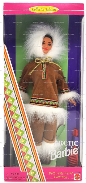 Arctic Barbie Doll Dolls of the World Collector Edition 1996 Mattel #16495