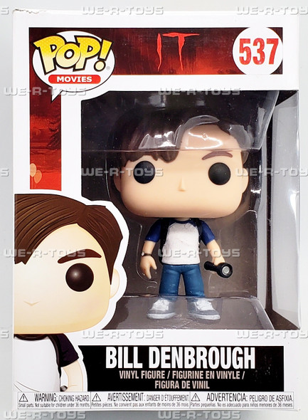 Funko POP Movies It Bill Denbrough 537 Vinyl Figure