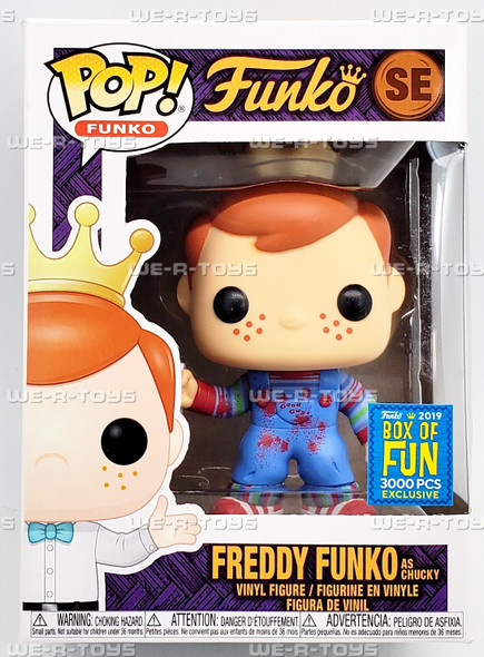 Funko POP Freddy Funko as Chucky 2019 Box of Fun Vinyl Figure