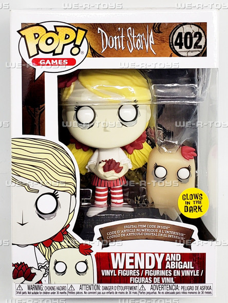 Funko POP Games Don't Starve Wendy and Abigail 402 Vinyl Figures