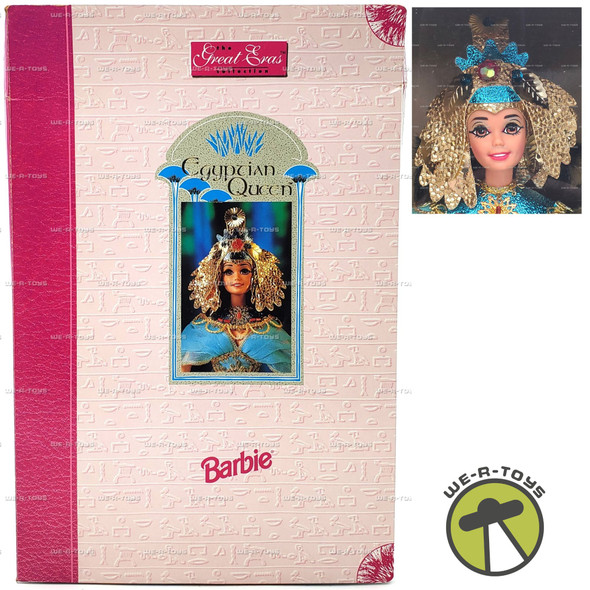 Egyptian Queen Barbie Doll Great Eras Collection Black Hair 1993 Mattel 11397