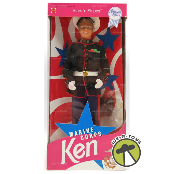 Marine Corps Ken Stars 'n Stripes Barbie Doll Special Edition 1991 Mattel #7574
