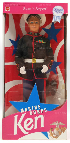 Marine Corps Ken Stars 'n Stripes Barbie Doll Special Edition 1991 Mattel #7574