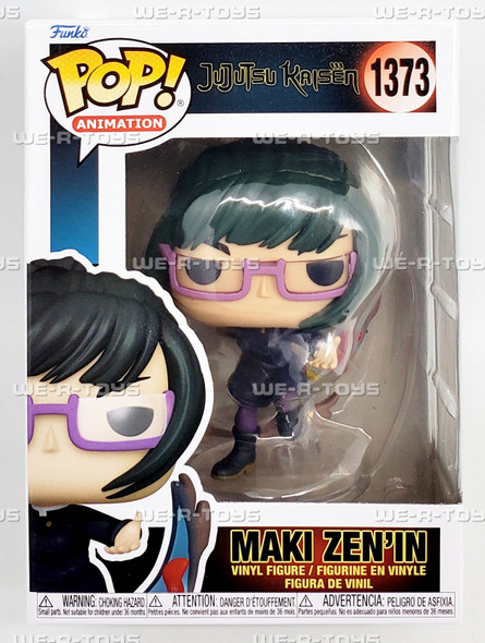 Funko POP Animation Jujutsu Kaisen Maki Zen'in 1378 Vinyl Figure