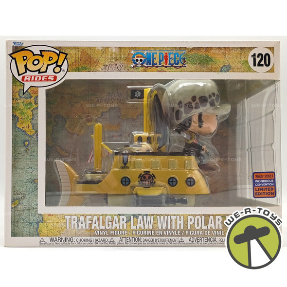 Funko POP! Rides One Piece Trafalgar Law With Polar Tang #120 Vinyl Figure