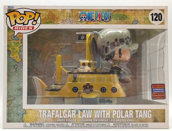 Funko POP! Rides One Piece Trafalgar Law With Polar Tang #120 Vinyl Figure