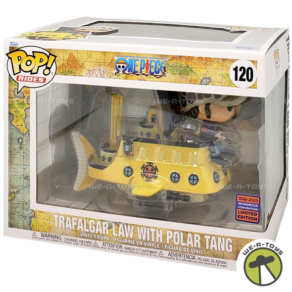 Funko POP! Rides One Piece Trafalgar Law With Polar Tang #120 Vinyl Figure