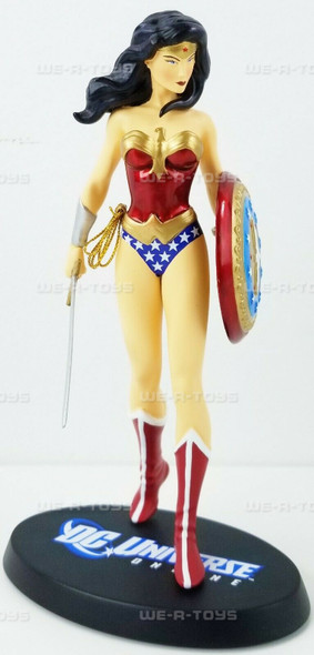 DC Universe Online Wonder Woman Statue 7.8" Limited Edition 2010 DC Direct NEW