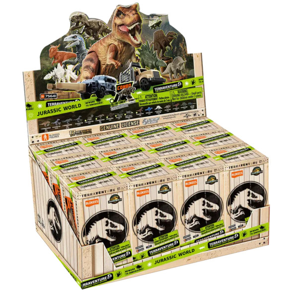 Jurassic World Terraventure TS 01 Dinosaur Capture Suprise 12 Model Kits