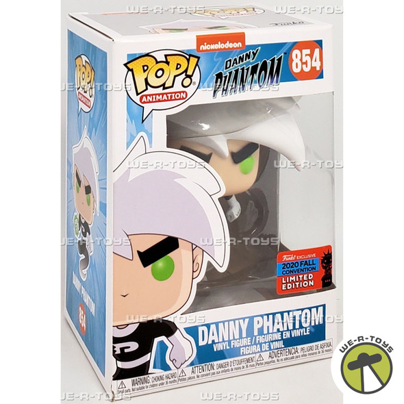 Funko POP Animation Danny Phantom 854 Vinyl Figure 2020 Fall Convention