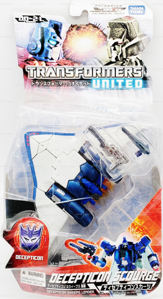 Transformers United Decepticon Scourge Sweeps Leader UN-21 Takara Tomy NRFP