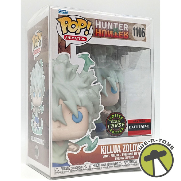 Funko Pop! Animation Hunter x Hunter Killua Zoldyck Vinyl Figure #1106 Glow Chase