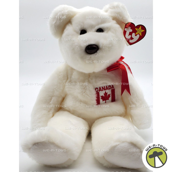 Ty Beanie Buddies Maple the Bear Plush Canada Exclusive 1999