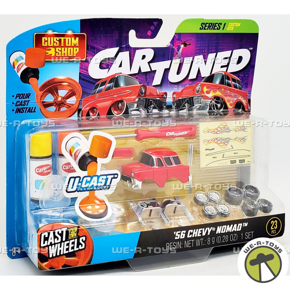 CarTuned 1956 Chevy Nomad Red Custom Model Kit 2025 MGA Entertainment 531340