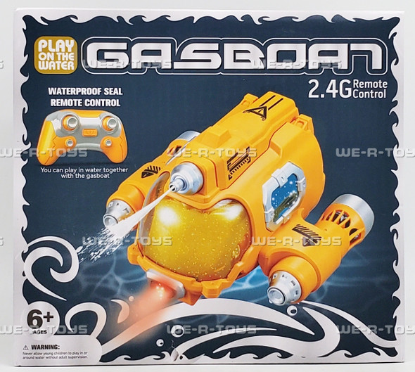 GoolRC Remote Control Boat 2.4GHz RC Gasboat with LED Lights