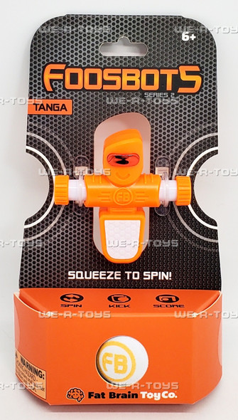 Foosbots Series 2 Tanga Orange Fat Brain Toys