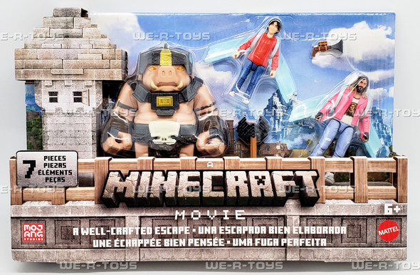 Minecraft A Well-Crafted Escape Story Set 3 Action Figure Playset 2025 Mattel