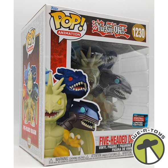 Funko POP! Animation Yu-Gi-Oh! Five-Headed Dragon #1230 Vinyl Figure 2022