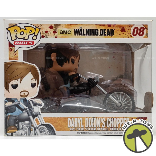Funko POP! Rides AMC The Walking Dead Daryl Dixon's Chopper 08 Vinyl Figure