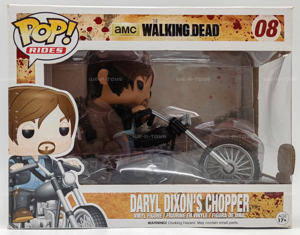 Funko POP! Rides AMC The Walking Dead Daryl Dixon's Chopper 08 Vinyl Figure