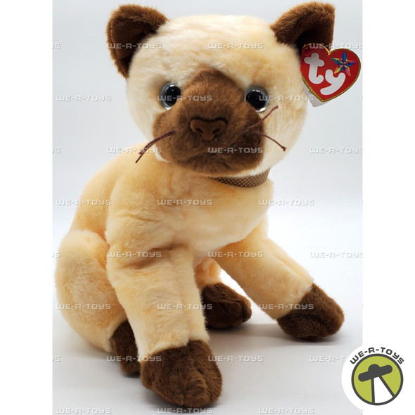 Ty Beanie Buddies Siam the Siamese Cat Plush 2003