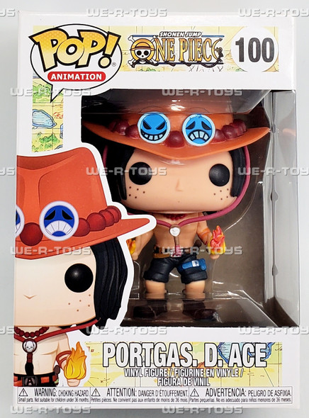 Funko POP Animation One Piece Portgas D. Ace 100 Vinyl Figure