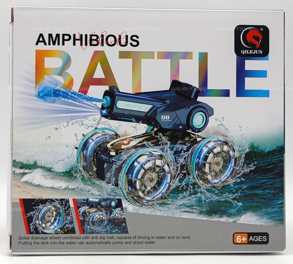 Amphibious Battle RC All Terrain Vehicle Qilejun #1841-1 With Remote Control