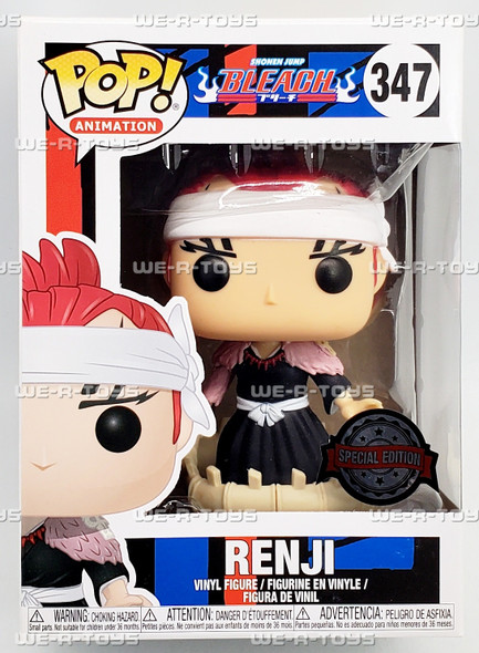Funko POP Animation Bleach Renji 347 Vinyl Figure