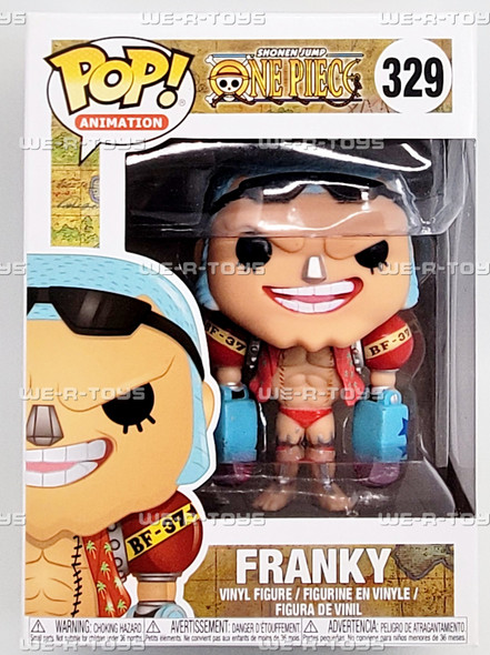 Funko POP Animation One Piece Franky 329 Vinyl Figure 1st Release