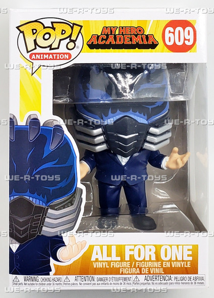 Funko POP Animation My Hero Academia All for One 609 Vinyl Figure