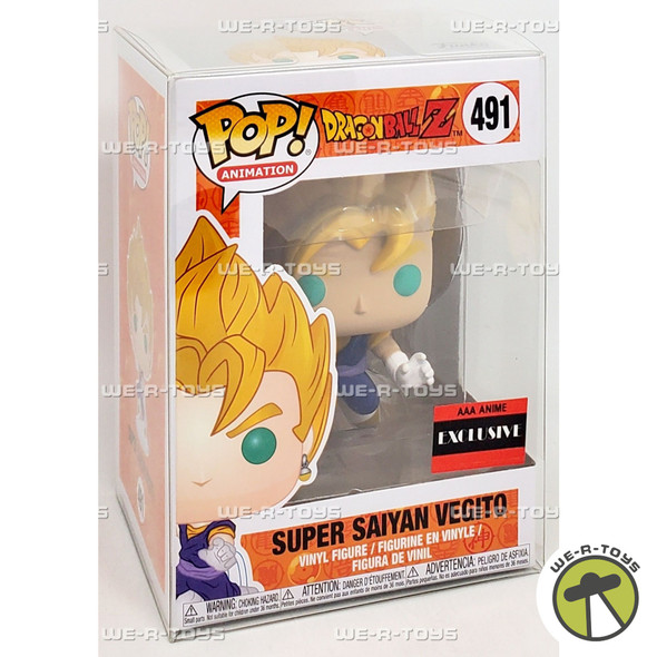Funko POP Animation Dragon Ball Z Super Saiyan Vegito 491 Vinyl Figure