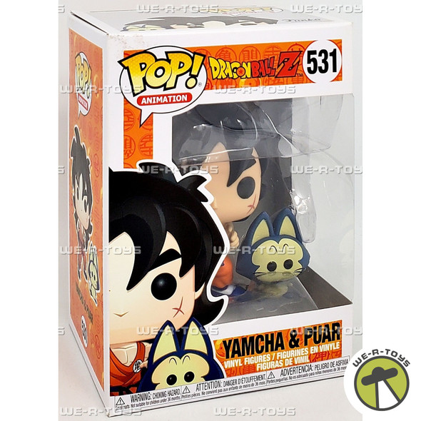 Funko POP Animation Dragon Ball Z Yamcha & Puar 531 Vinyl Figures