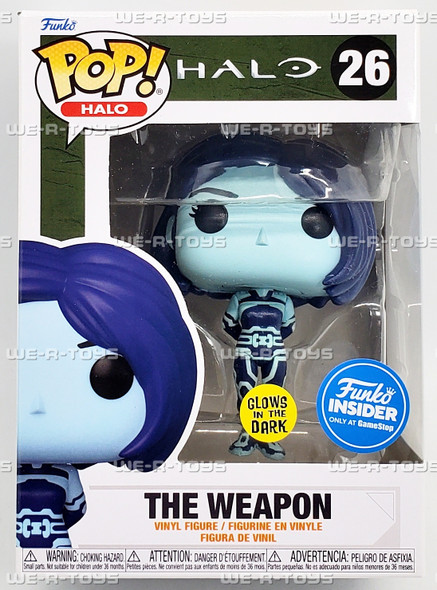 Funko POP Halo Infinite The Weapon 026 Glow in The Dark Vinyl Figure