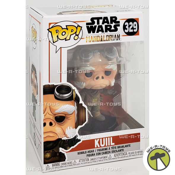 Funko POP Star Wars The Mandalorian Kuiil 329 Vinyl Bobble Head Figure