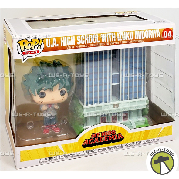 Funko POP Town My Hero Academia U.A. High School with Izuku Midoriya 04 Figures