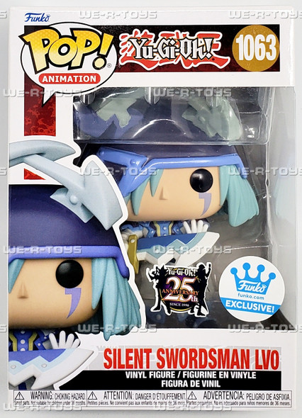 Funko POP Animation Yu-Gi-Oh! Silent Swordsman LVO 1063 Vinyl Figure