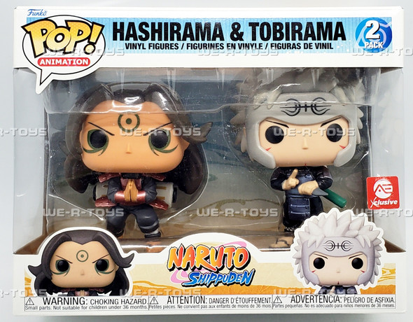 Funko POP Animation Naruto Shippuden Hashirama & Tobirama Vinyl Figure 2 Pack